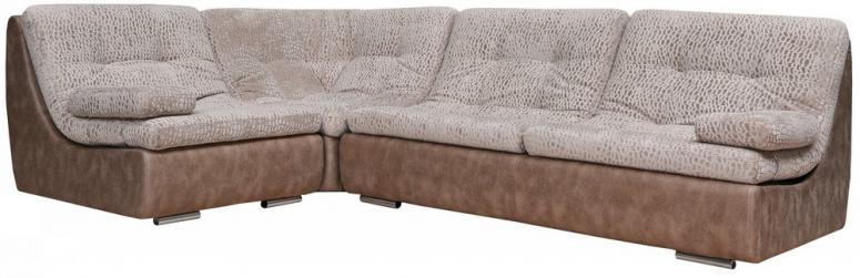 Угловой диван «Малибу» (03+30м+90+10+03)  в ткани