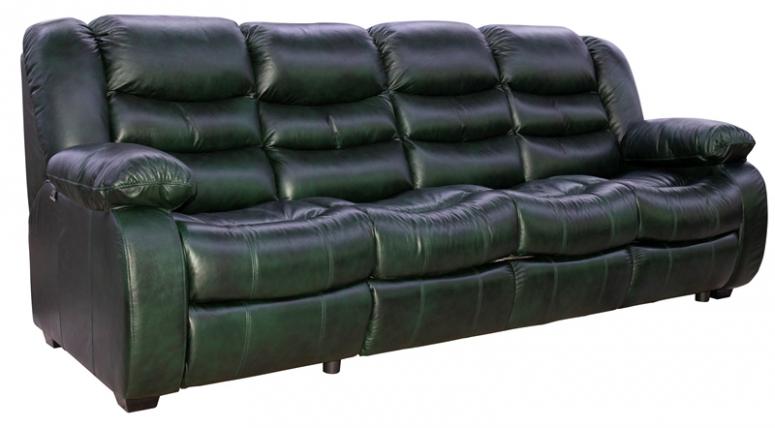 Четырехместный кожаный диван «Манчестер 1» (3ML1R)