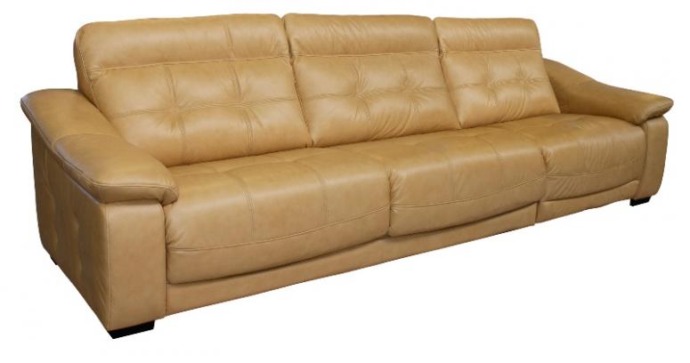 4-х местный диван «Мирано» в коже  (3мR/L1L/R)