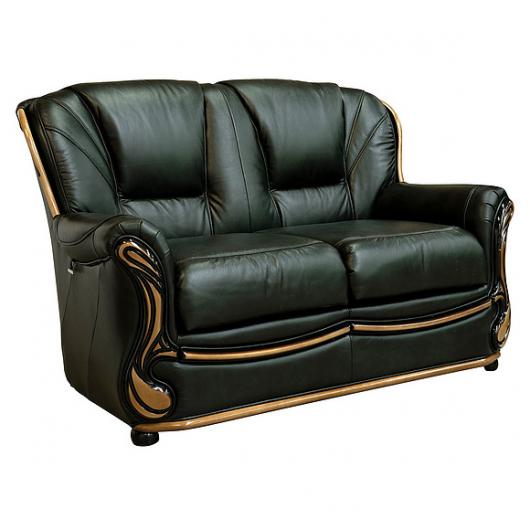 Двухместный кожаный диван «Изабель 2» (2М)