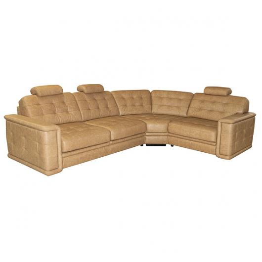 Угловой диван «Ричмонд» (3ML/R90.1R/L) в коже