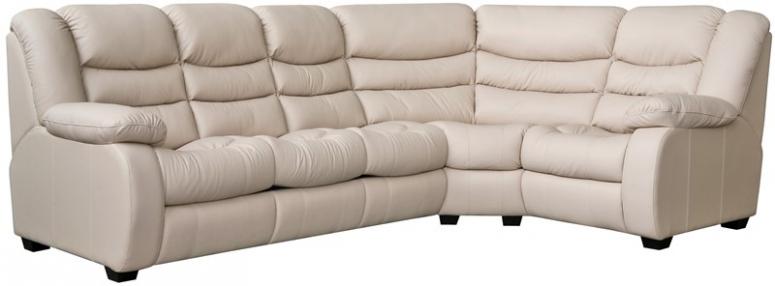 Угловой кожаный диван «Манчестер 1» (3мL/R901R/L)