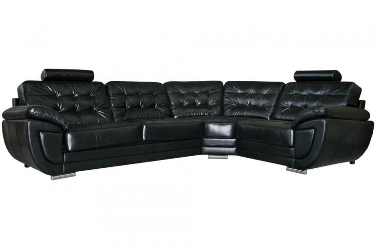 Угловой кожаный диван «Редфорд» (3мL/R901R/L) 
