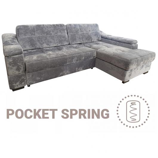 Угловой диван «Инфинити Люкс» (2мL/R6мR/L) в ткани